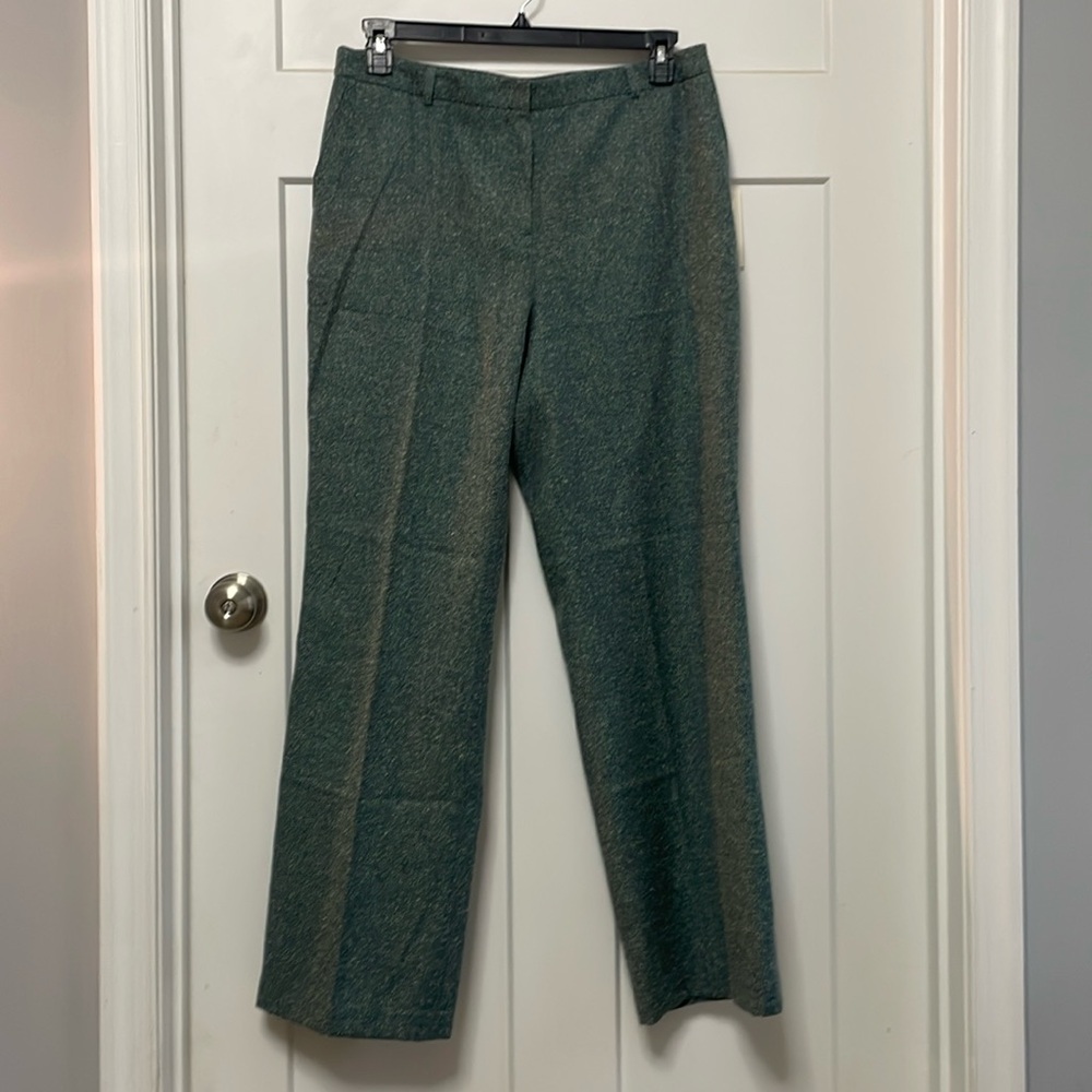 NWT. Susan Bristol. Lined tweed pants. Straight leg. CLASSY. Size 14